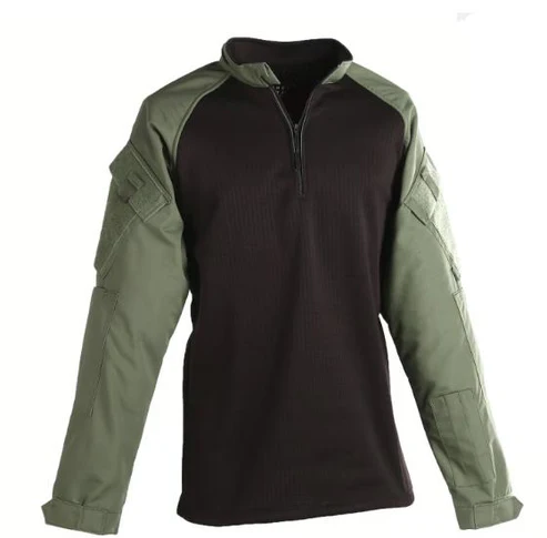 Tru-Spec Combat Shirt, 1/4 Zip, (Winter Cold Weather OD Green), TSP2591002