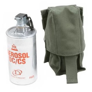 Pouch -  Grenade Pouch, (Green) - PROTECH TP15